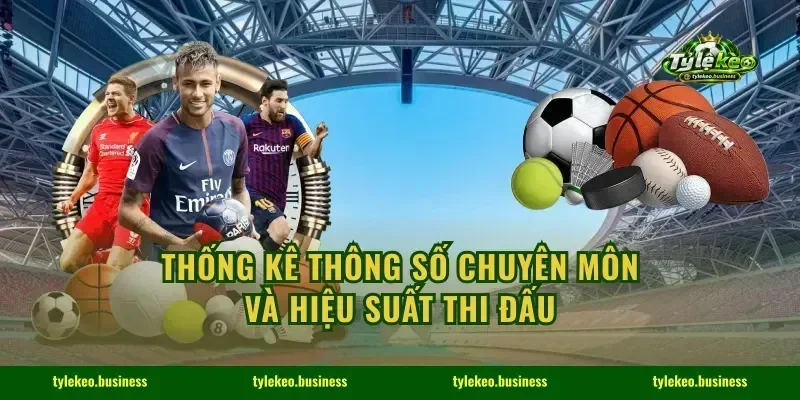 Thống kê thông số chuyên môn và hiệu suất thi đấu